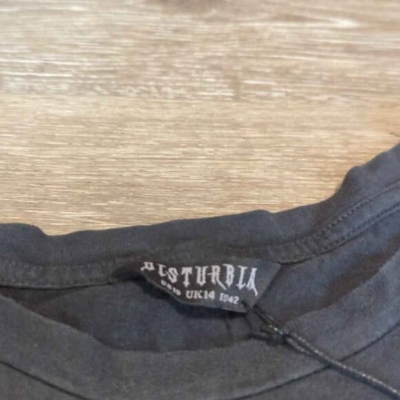 Disturbia women's size 10 phase graphic print mini skater dress new - Picture 3 of 5